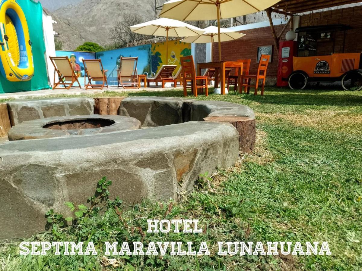 Hotel Septima Maravilla Lunahuana Lunahuaná Exterior foto