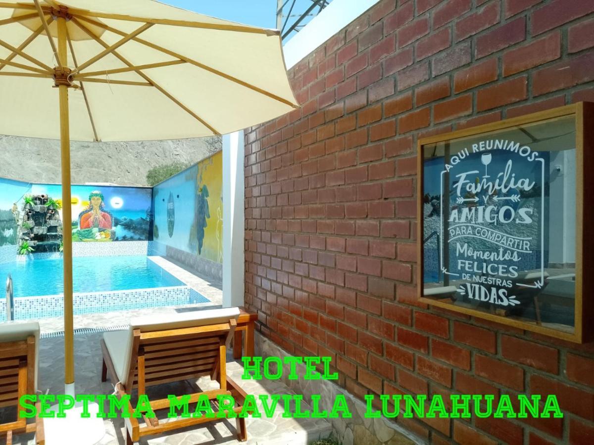 Hotel Septima Maravilla Lunahuana Lunahuaná Exterior foto