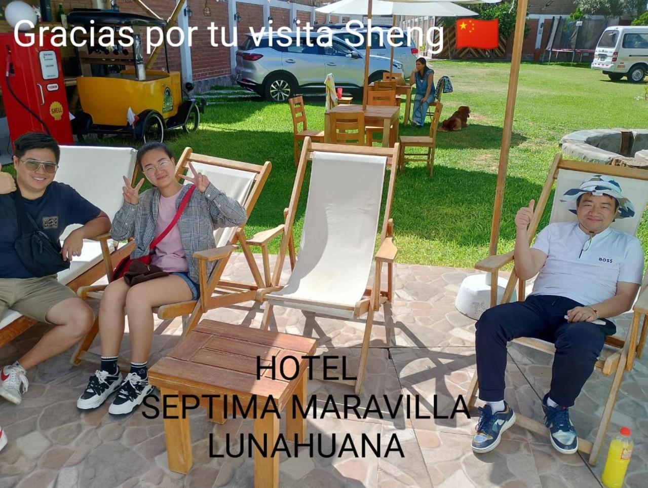 Hotel Septima Maravilla Lunahuana Lunahuaná Exterior foto