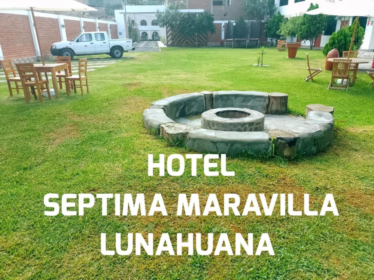 Hotel Septima Maravilla Lunahuana Lunahuaná Exterior foto