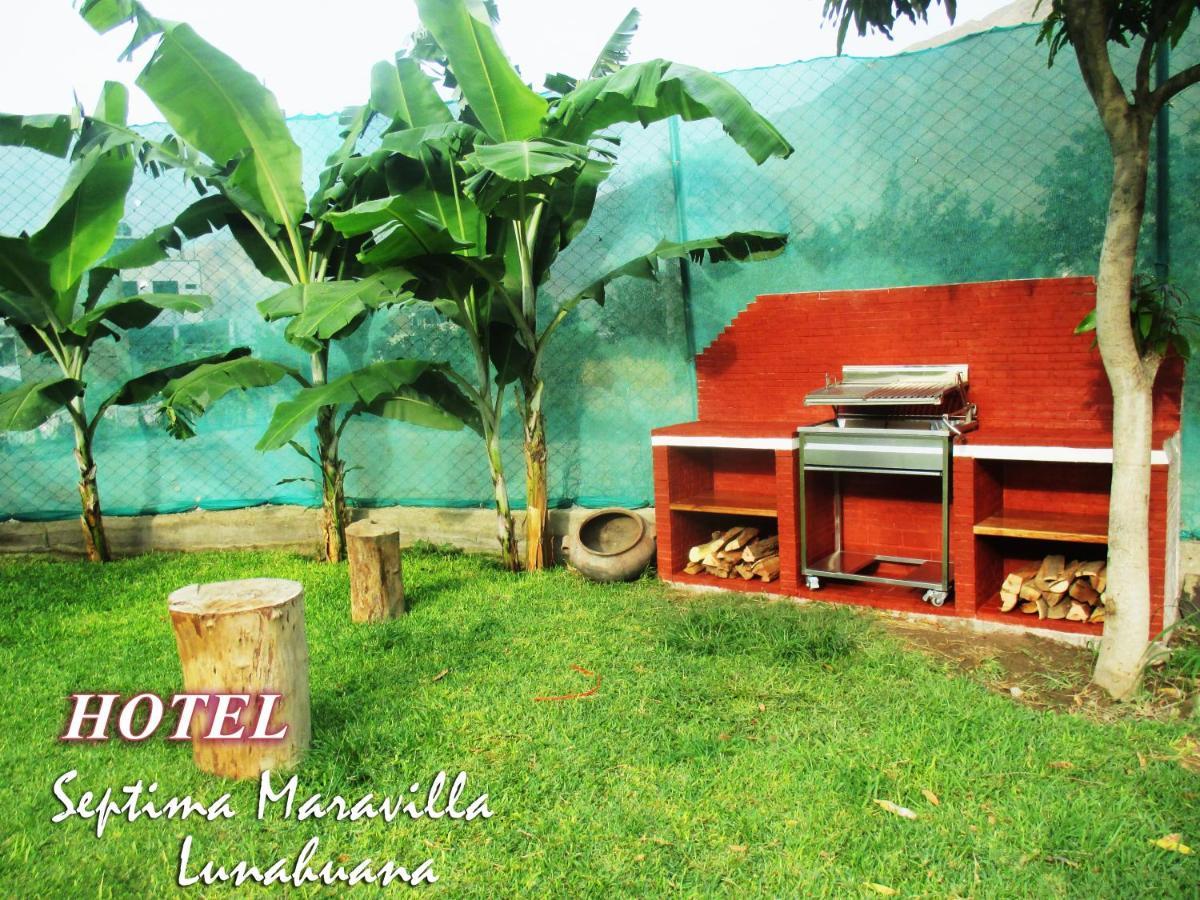 Hotel Septima Maravilla Lunahuana Lunahuaná Exterior foto